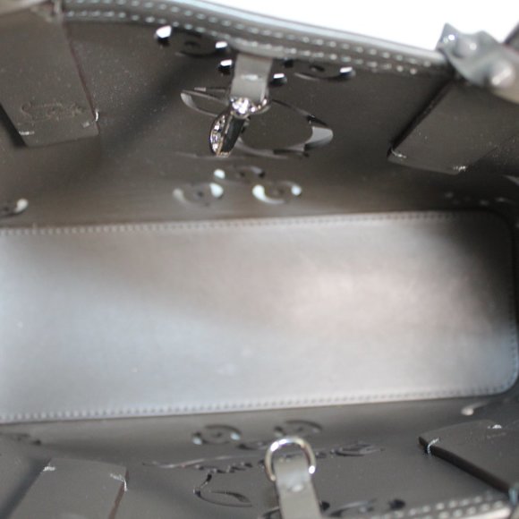 NWT CHRISTIAN LOUBOUTIN Cabata Crossbody Top Handle Perforated Logo Shoulder Bag - Picture 7 of 9